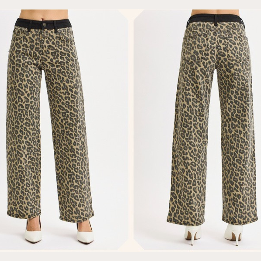 mid rise fit barrel roll up jeans